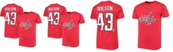 Outerstuff Youth Tom Wilson Red Washington Capitals Player Name and Number T-shirt